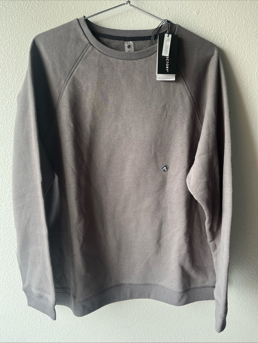 NWT Charcoal Gray Crewneck Sweatshirt size XL